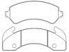 Bremsbelagsatz, Scheibenbremse Brake Pad Set:15532027