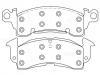 Pastillas de freno Brake Pad Set:18005441