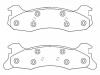 Plaquettes de frein Brake Pad Set:D343-7124A