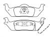 Bremsbelagsatz, Scheibenbremse Brake Pad Set:AL3Z-2200-A