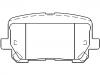 Bremsbelagsatz, Scheibenbremse Brake Pad Set:68245118AA