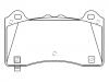 Bremsbelagsatz, Scheibenbremse Brake Pad Set:G1FZ-2001-A