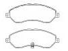 Pastillas de freno Brake Pad Set:2870-4210-0120