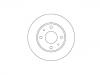 Disque de frein Brake Disc:26300-TC050